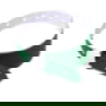 plastic admission wristbands - metallic green Unprinted vinyl tape - metallic green