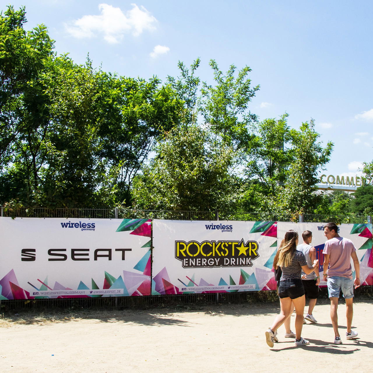 Advertising fence banner B1 (tarpaulin) 