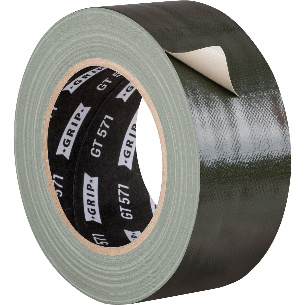 Gewebeklebeband farbig Grip Tape GT 571, olivgrün - olivgrün