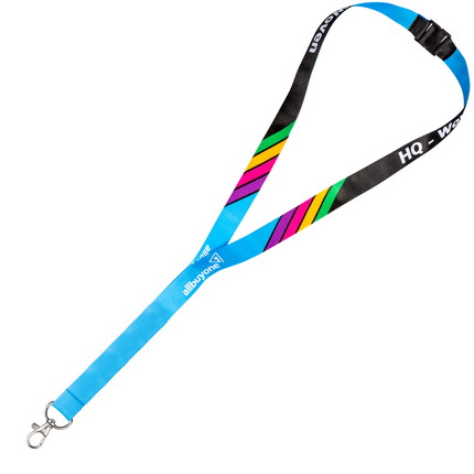 lanyards woven  -  - 20 mm - Easy Going - Safety fastener