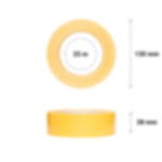 double-sided tape extra strong - 38 mm Double-sided cloth tape GT 705 strong/permanent - 38 mm