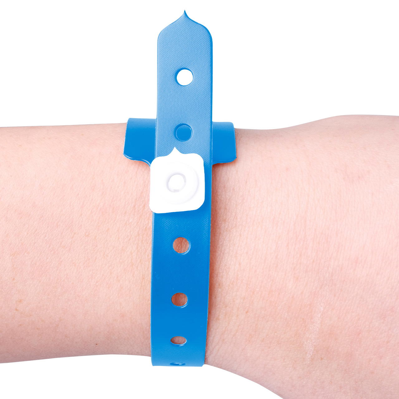 Unprinted vinyl tape - blue