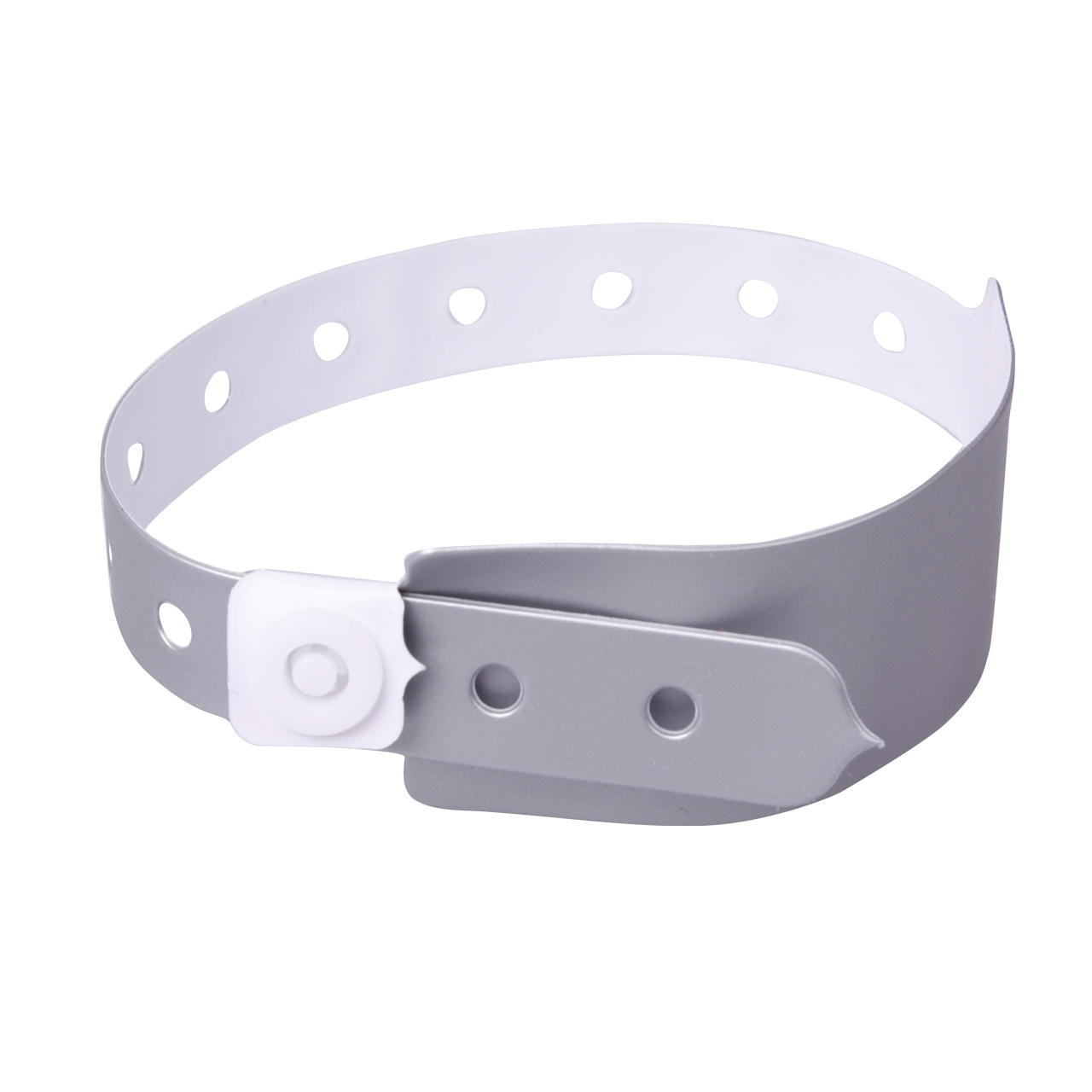 Vinyl Bänder unbedruckt - silber