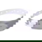 plastic admission wristbands - silver Unprinted vinyl tape - silver