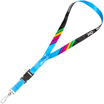 lanyards woven  -  - 20 mm - Simplex - without security seal