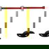 Preview: Plastic belt barrier posts