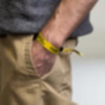 Eintrittsbänder gewebt - 1-seitig Stoff Eintrittsbänder gewebt - 1-seitig - Plastik-Verschluss (selbstverschließend)