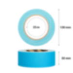 Gaffa Tape matt - neonblau GT PRO Gewebeband - 50 mm - neonblau