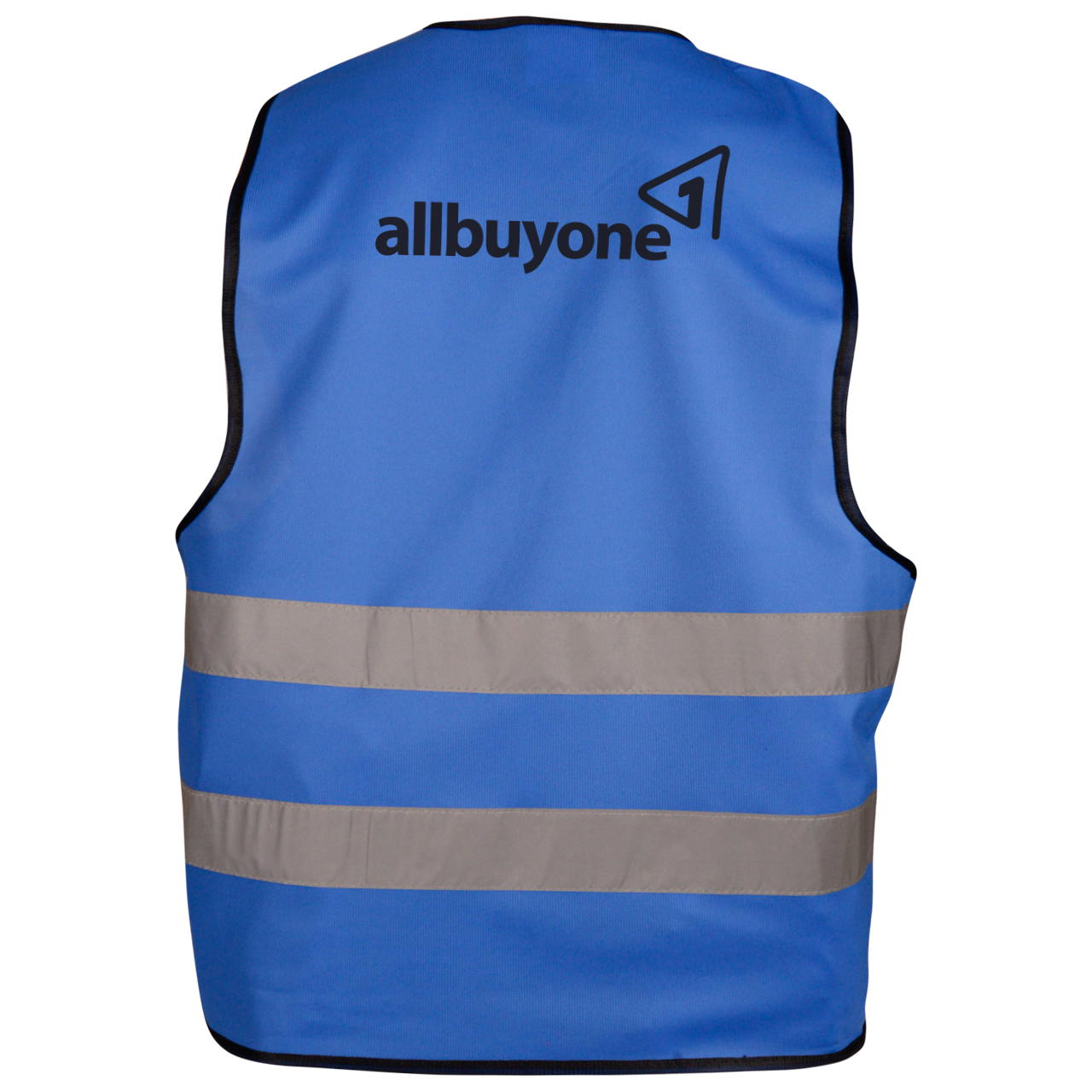 Signalweste - bedruckbar - 2-seitig - 1-farbig - blau