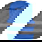 Signalweste mit Aufdruck - 2-seitig Signalweste - bedruckbar - 2-seitig - 1-farbig - blau