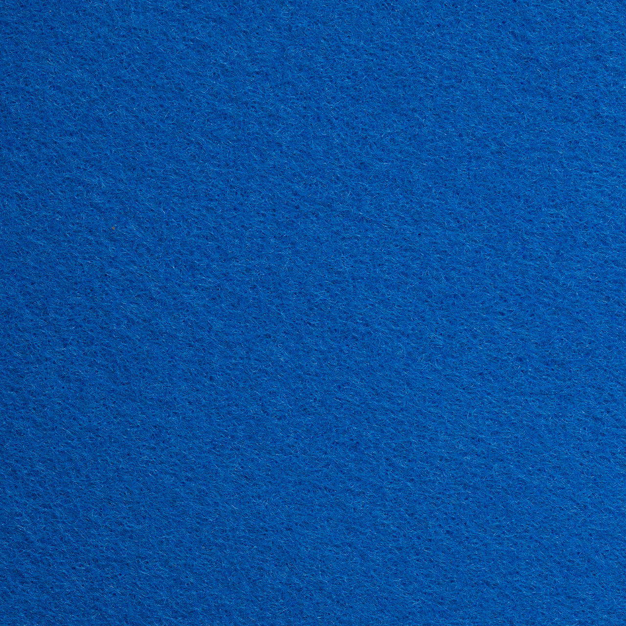Flat felt carpet B1 with film covering - blue
