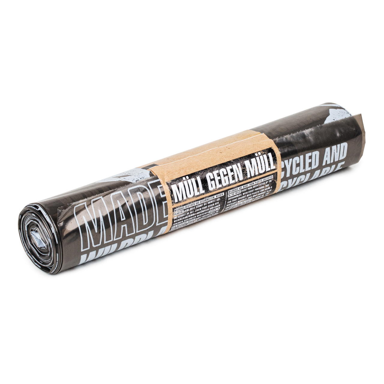 Recycling waste sacks made of WILDPLASTIC 120 l