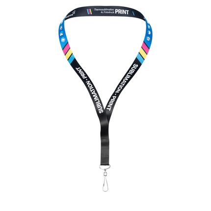 Lanyards bedruckt 2-seitig - 20 mm - Simplexhaken - ohne Sicherheitsverschluss - ohne Clip