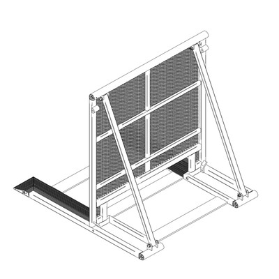 Multicore Barrikade | silber