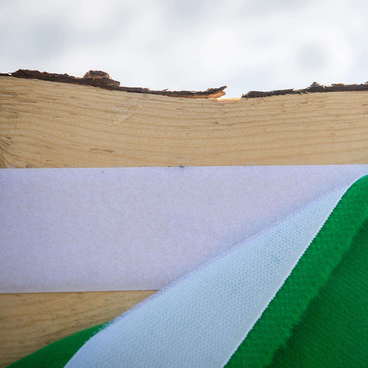 Selbstklebendes Klettband - 20 mm - schwarz