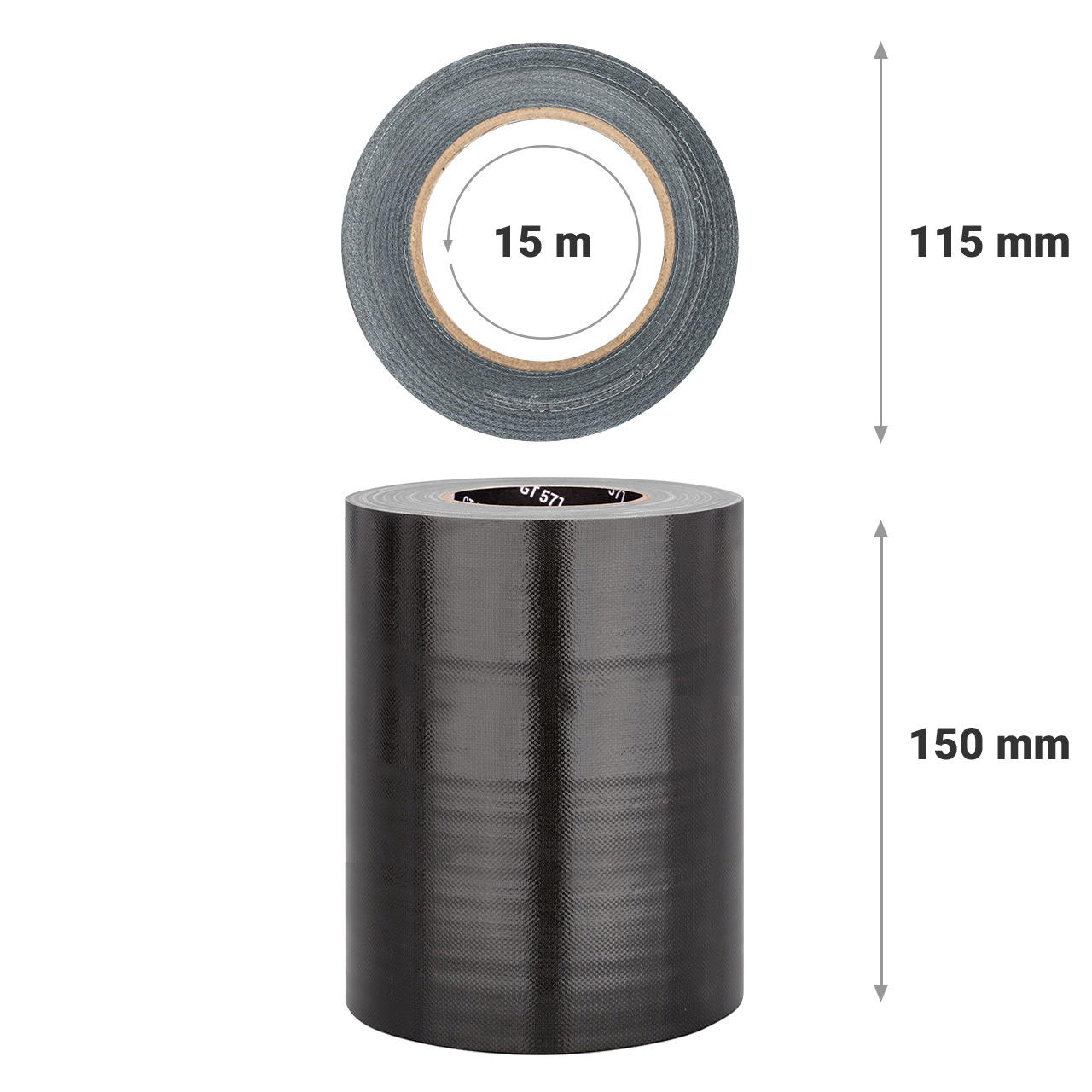 Tunnel Tape GT 571 - black