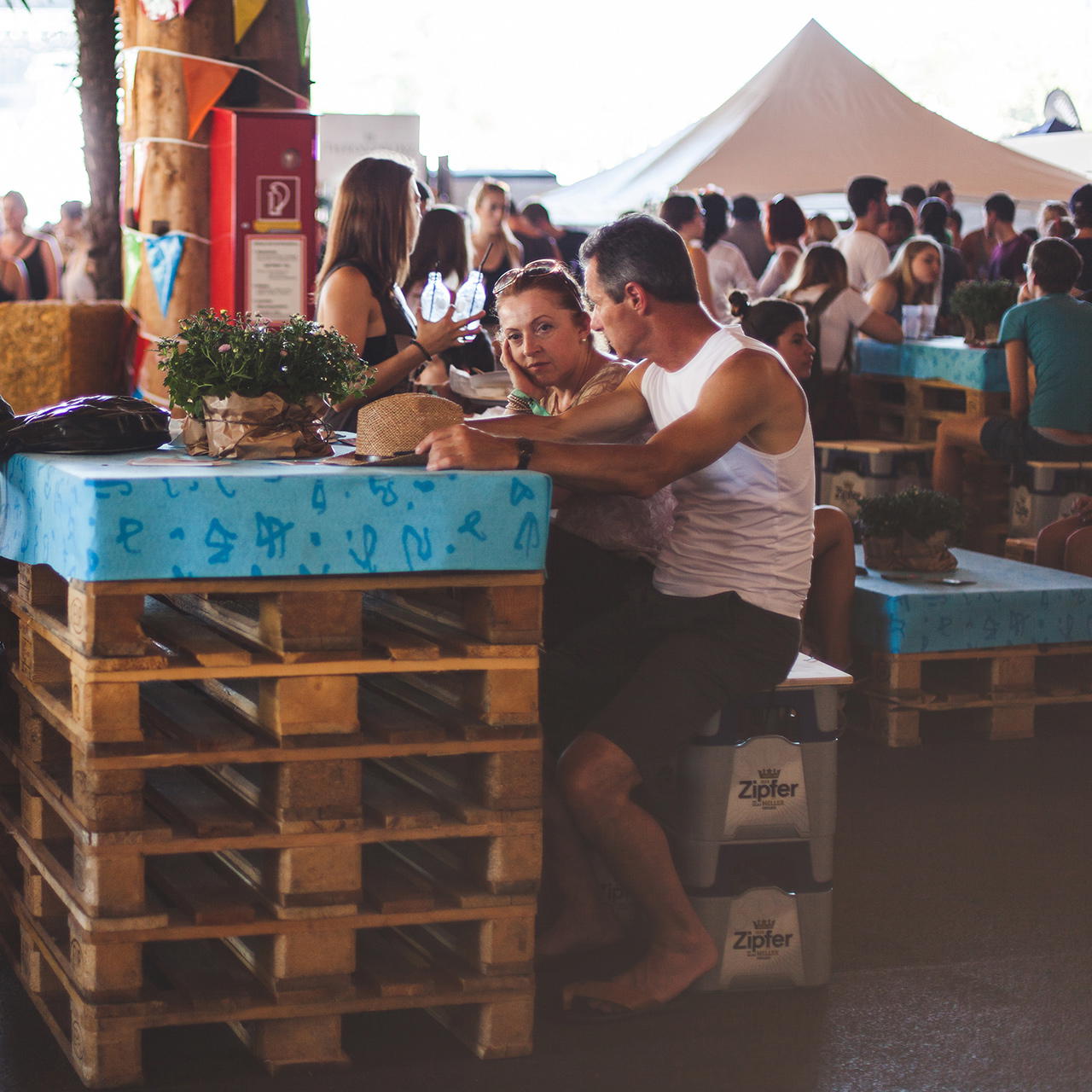 endless nonwovens - 4-coloured - 100 cm - 600 cm