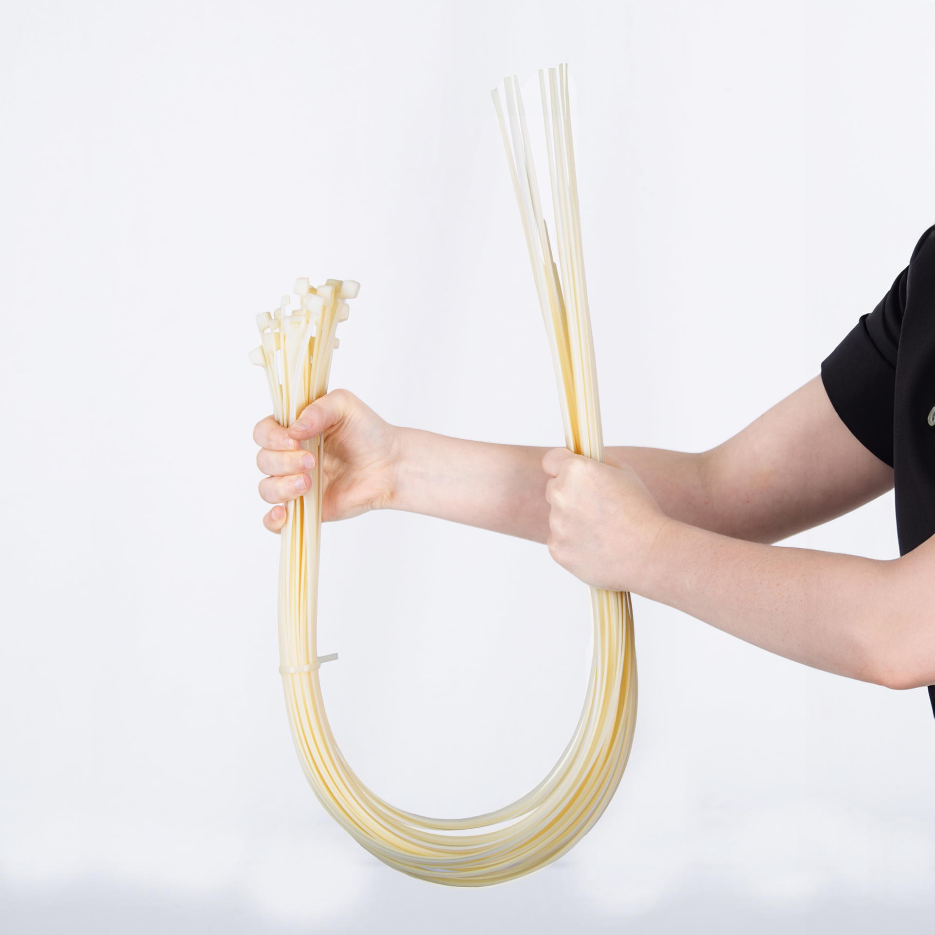 cable ties white - 9.0 mm x 770 mm