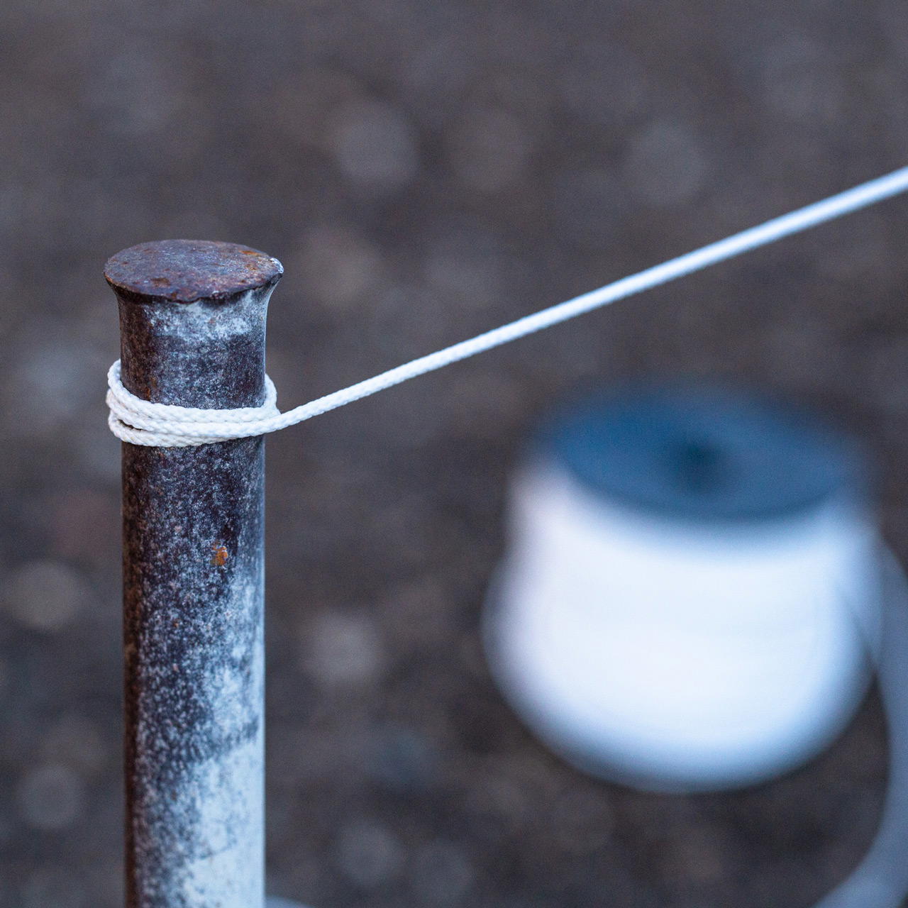 mason's cord - white