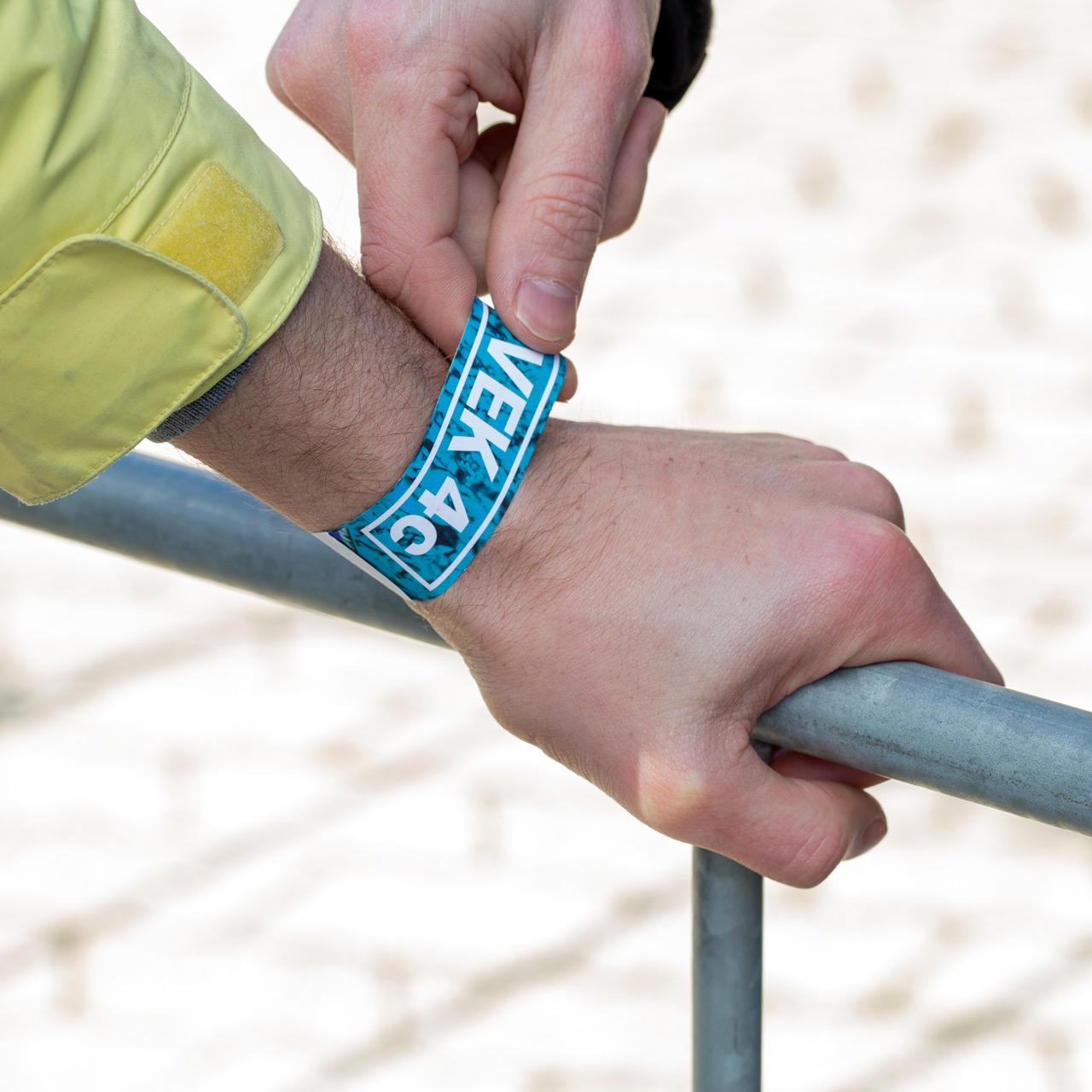 Tyvek Bänder bedruckt (4-farbig) - 25 mm breit