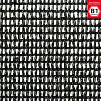 polyethylene net customised | black