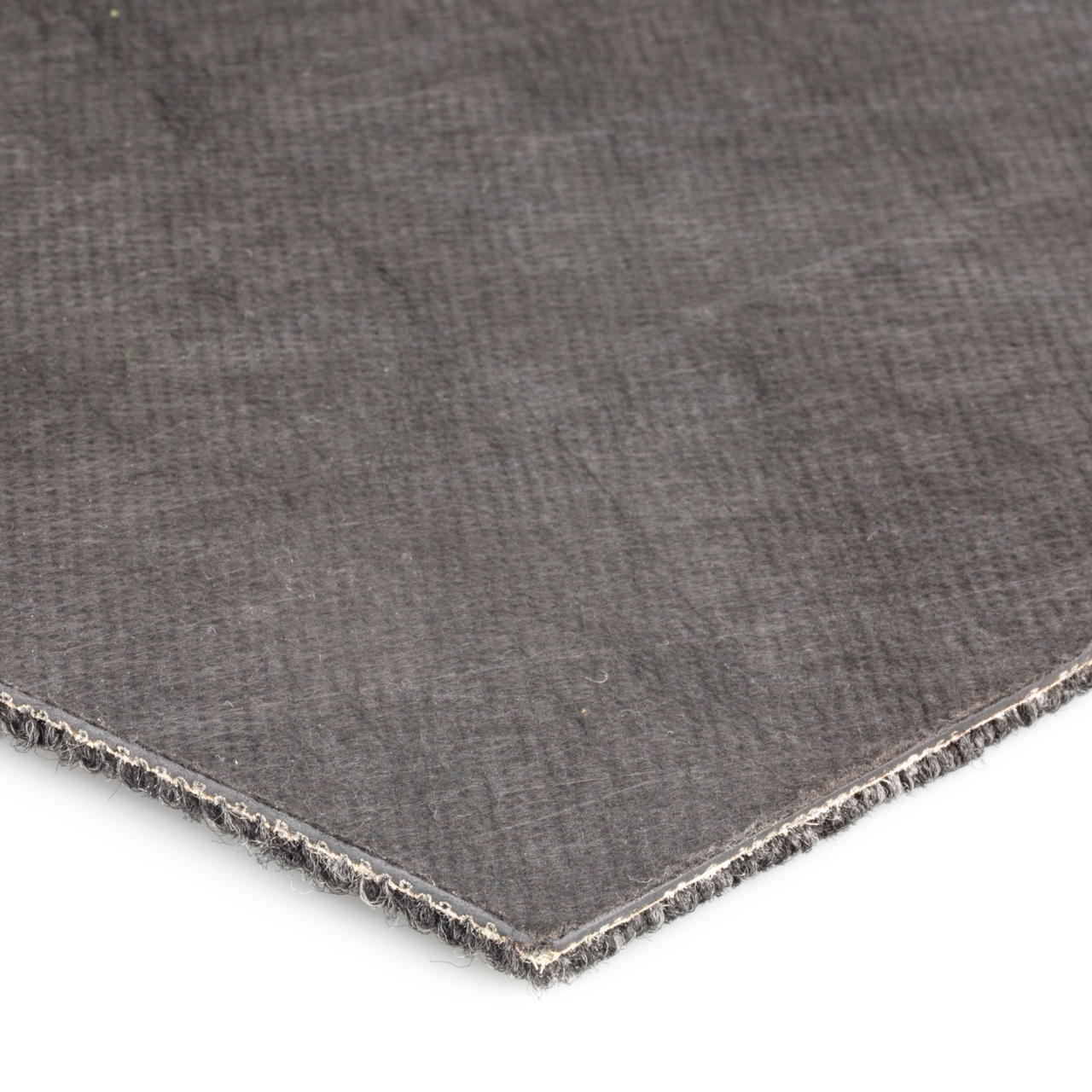 Teppichfliesen Schlinge 50 x 50 cm, B1 - dunkelgrau meliert