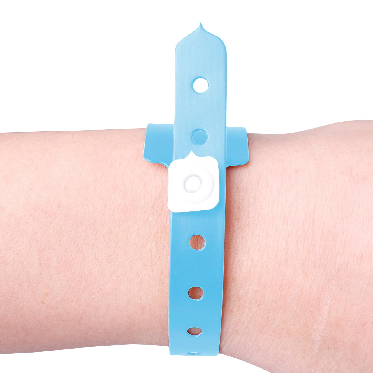 Unprinted vinyl tape - light blue