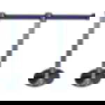 belt posts - black-blue Premium belt posts – stainless steel - black-blue