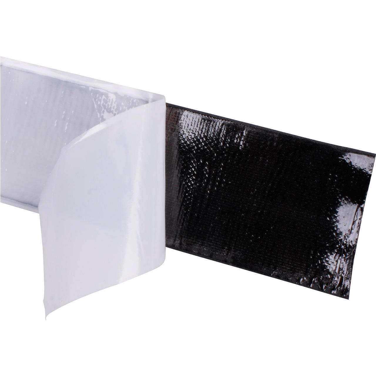 fleece tape self-adhesive - 50 mm - black