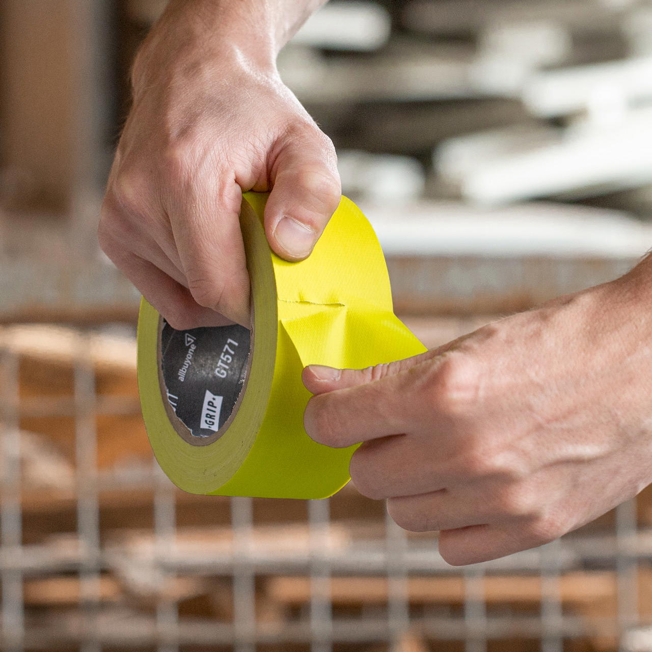 Adhesive cloth tape coloured Grip Tape GT 571 - yellow