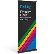 Roll Up Premium Black B1 - 85 cm x 220 cm