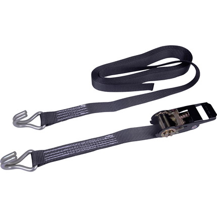 Spanngurt schwarz - 2-teilig Spanngurt schwarz - 2-teilig - 6,00 m x 25 mm