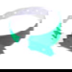 plastic admission wristbands - green Unprinted vinyl tape - green