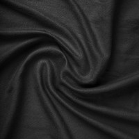 Dekomolton Meterware | schwarz