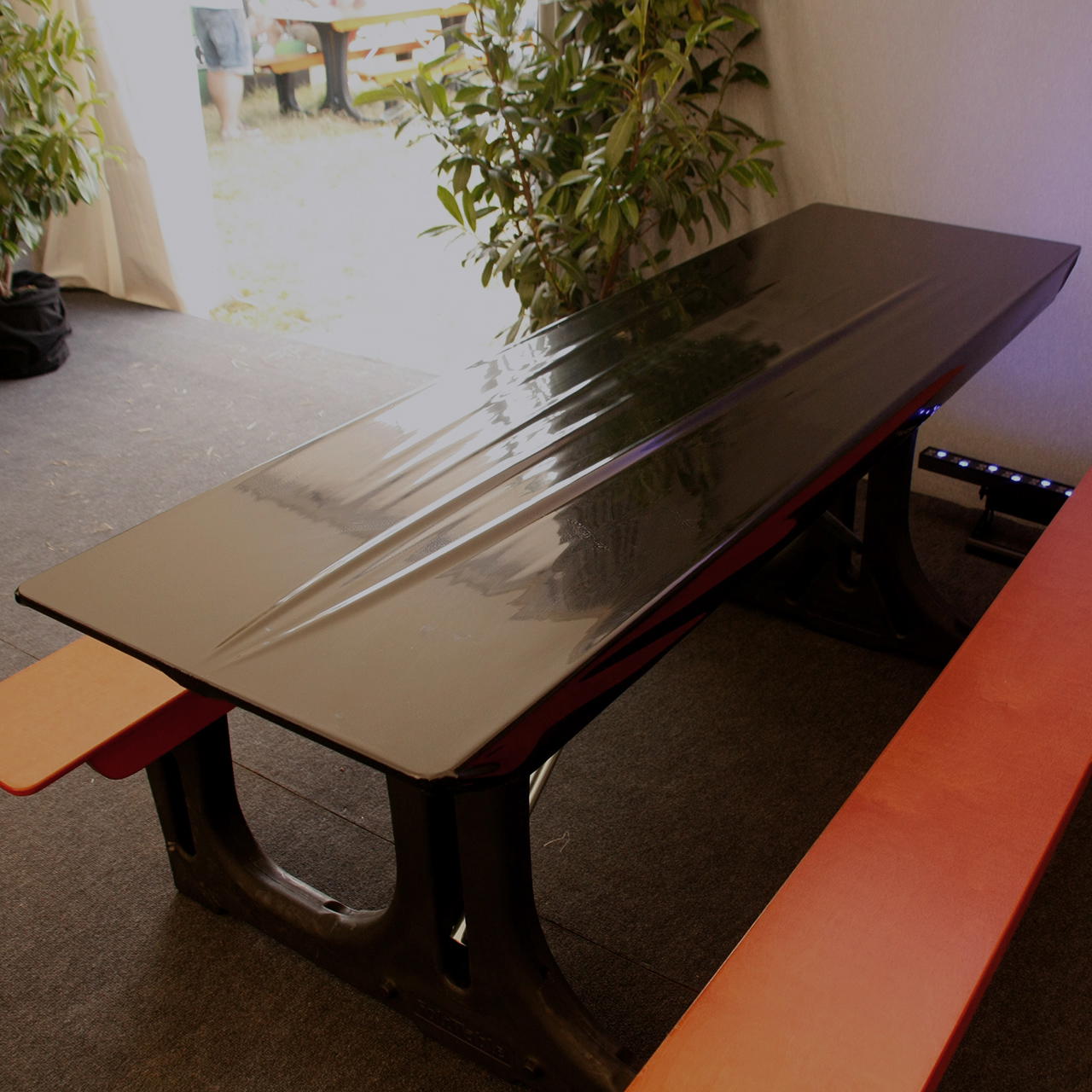 lacquer foil roll - white