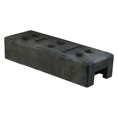 construction fence stone