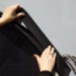 Adhesive textile tape - black Adhesive textile tape GT Tex - black