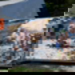 printed fence banner Fence-banner, printed tarpaulin (budget)