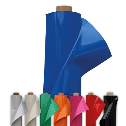 Tischfolie Rolle 30 m x 130 cm blau - blau