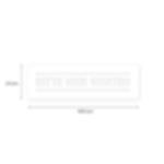 marking stencil Template "PLEASE WAIT HERE"