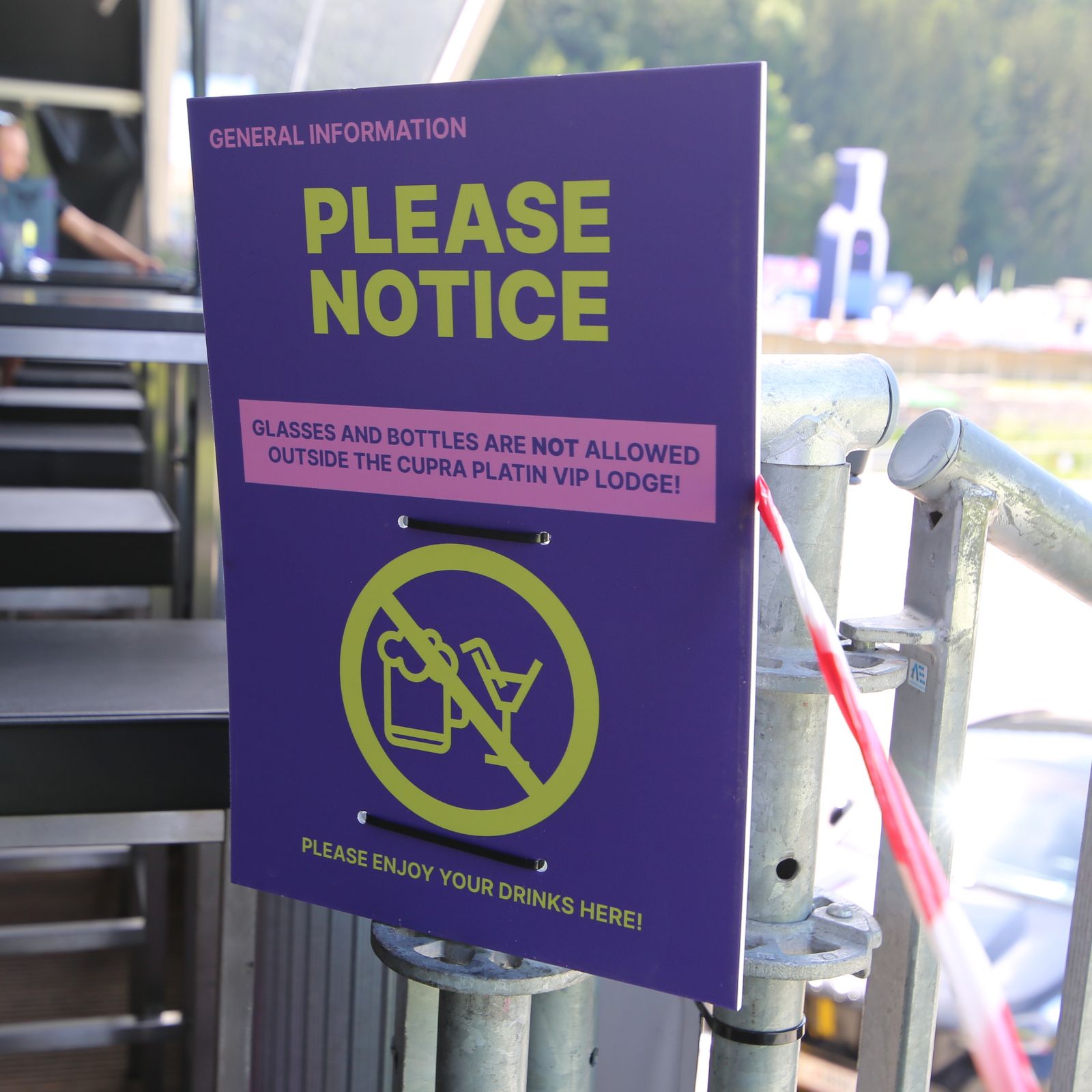 Forex sign (printed on PVC hard foam board)  - DIN A3