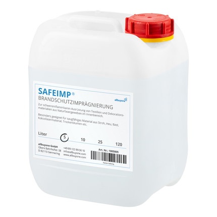 Brandschutzimprägnierung - 5 l Brandschutzimprägnierung Safeimp Kanister - 5 l