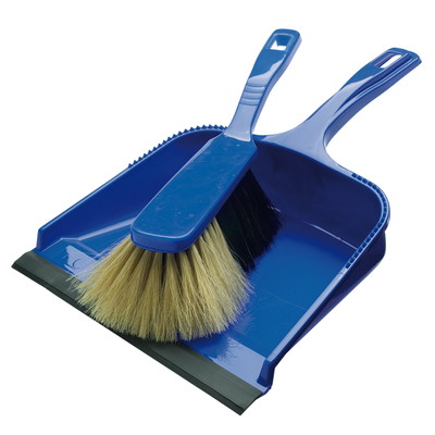 brooms and shovels