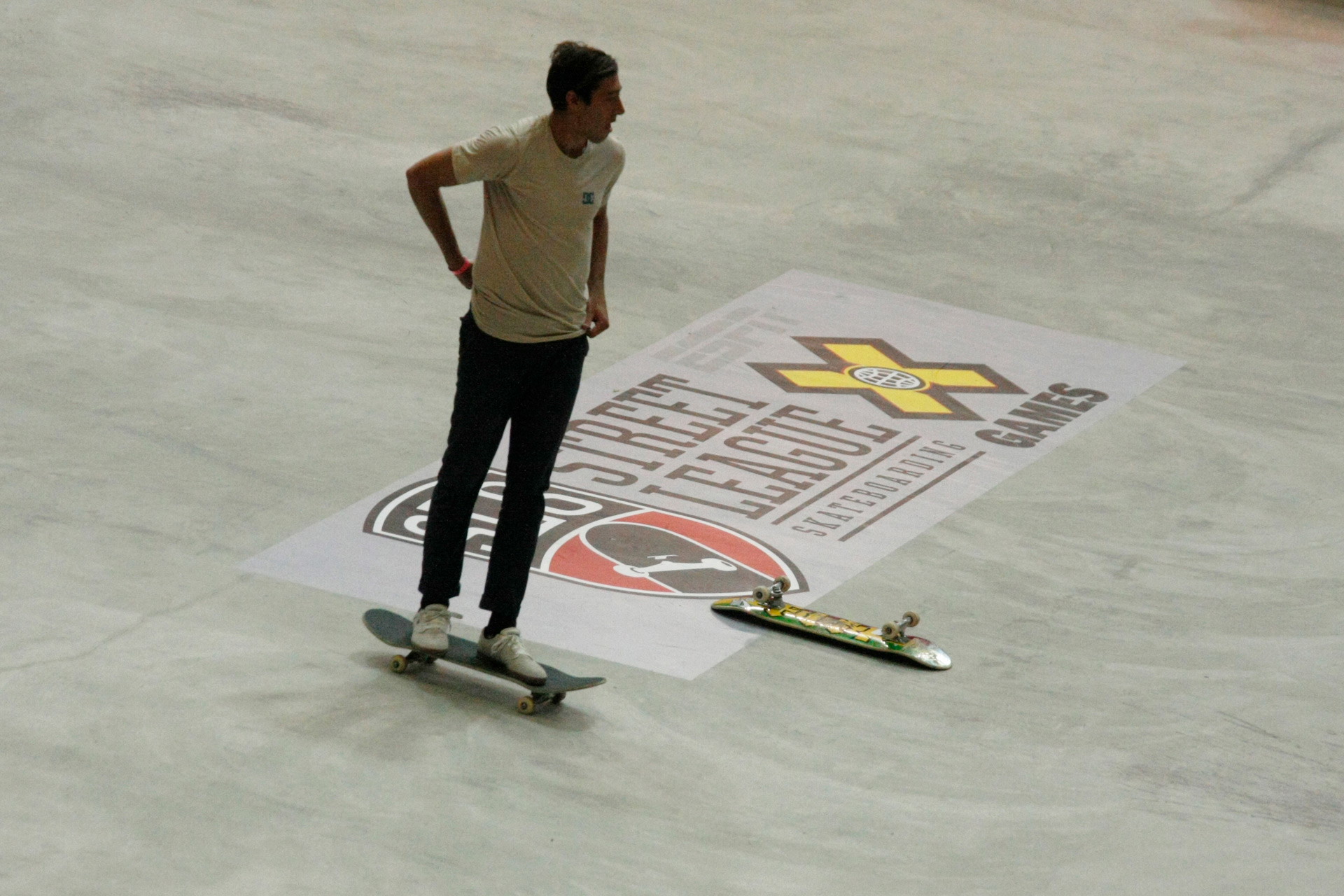 Permanent floor stickers