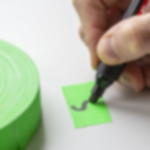 pro gaff tape - fluorescent green Pro Gaff Tape - 24 mm - fluorescent green