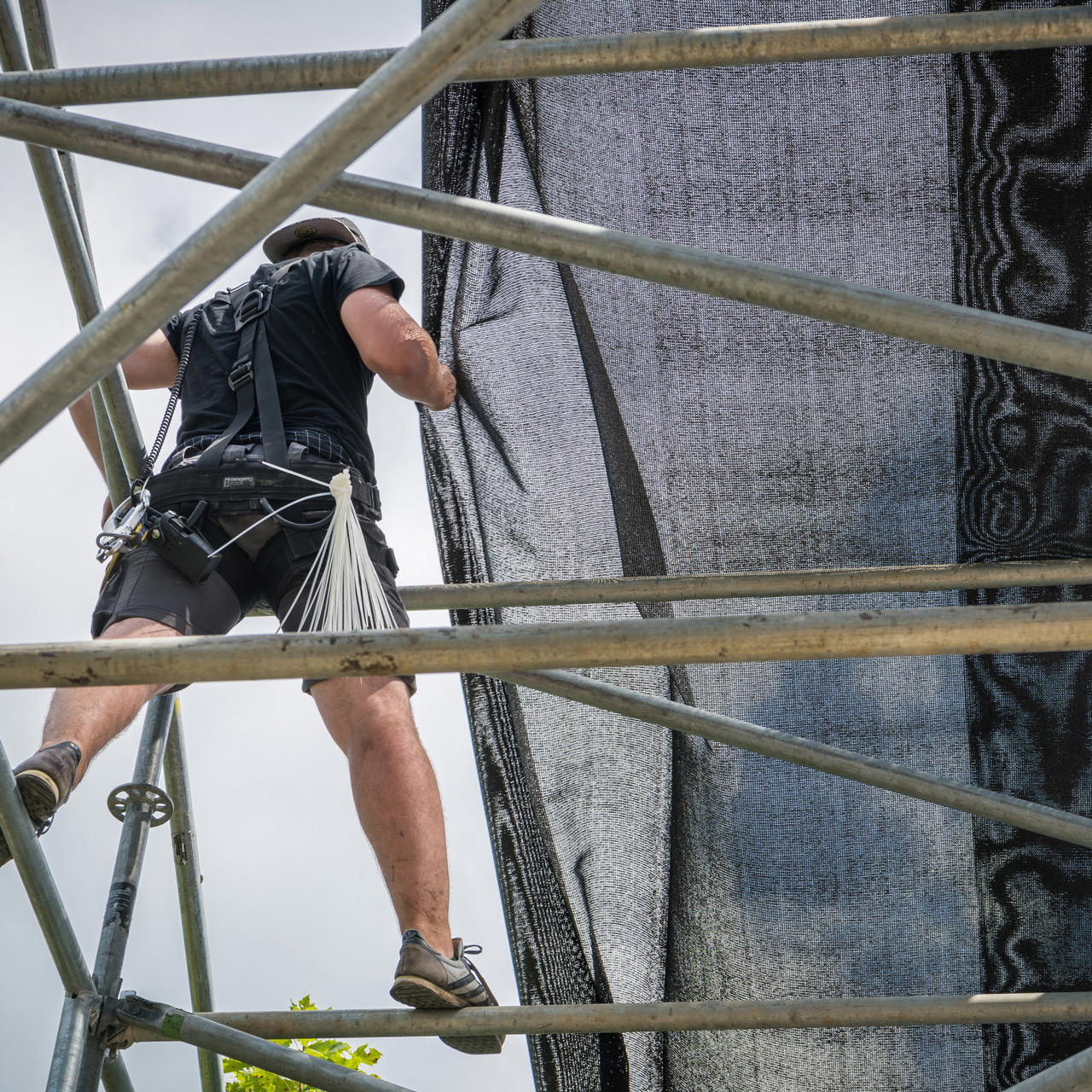 Mesh 203 - roll - white - 2.00 m x 50 m