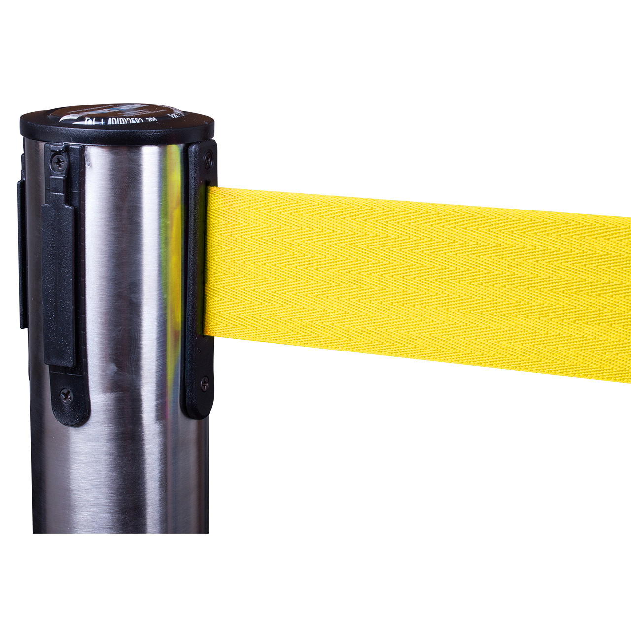 Premium belt posts – stainless steel - signal yellow