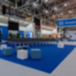 flat felt carpet b1 with foil - blue Flat felt carpet B1 with film covering - blue