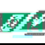 Notausgang Schild - Pfeil unten Notausgang Schild - Pfeil unten