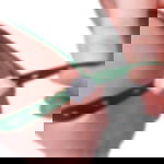 vinyl admission wristbands - metallic green Printed vinyl admission wristbands (1c) - metallic green